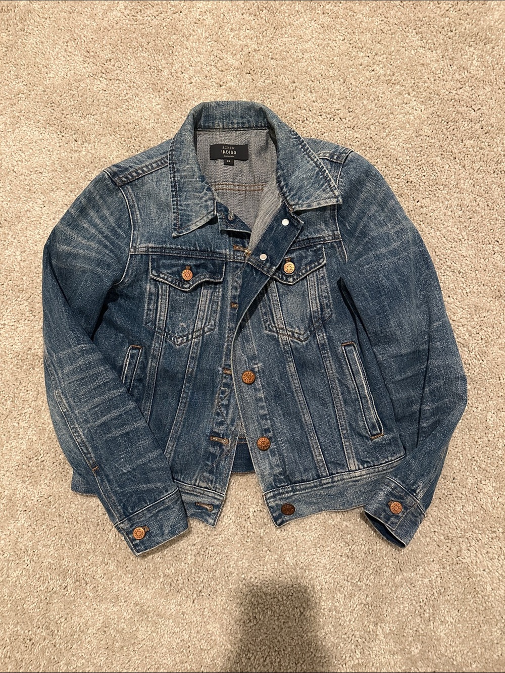 J. Crew Classic Blue Denim Jacket